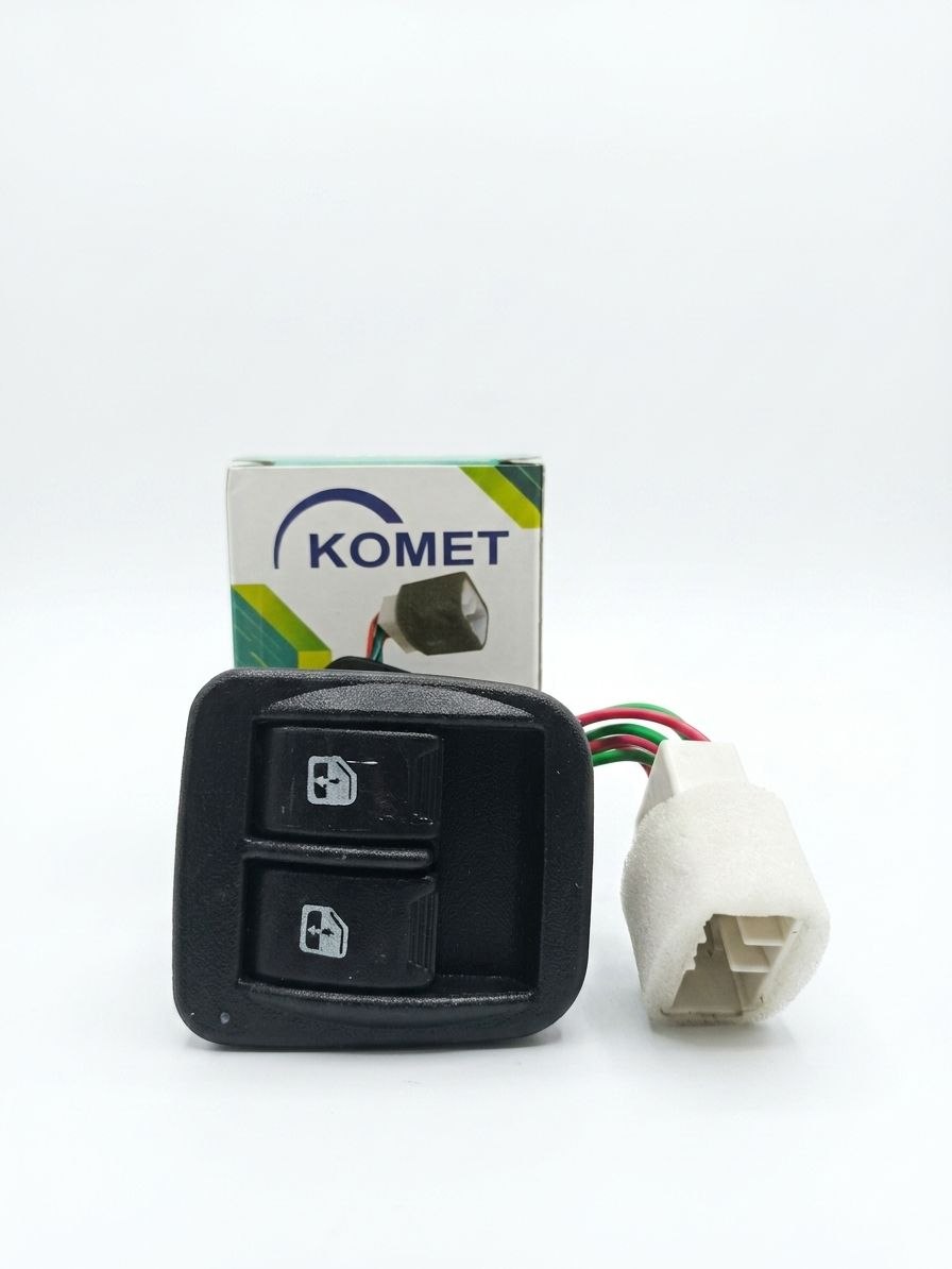 کلید شیشه بالابر پراید 131 KOMET تک پل و دو پل